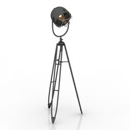 Model 3d Lampu Studio Torchere