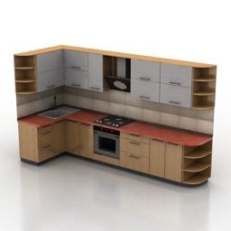 Kitchen Cabinet Furniture 3d model