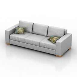 Sofa 3 Chỗ Kl mẫu 3d