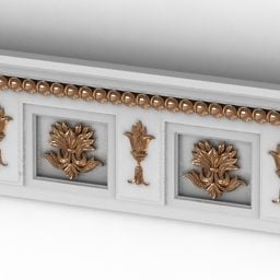 Ceiling Cornice Decoration 3d model