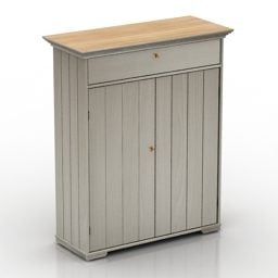 3д модель шкафчика Ikea Gurdal Design