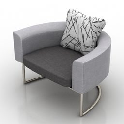안락 의자 이탈리아 디자인 3d 모델