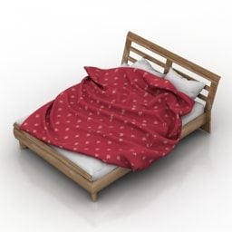 Bed Dream Bedroom 3d model