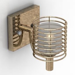 Messing Sconce Mw 3d-modell