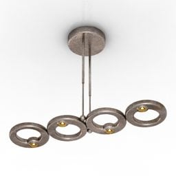Luster Circle Lamps 3d model