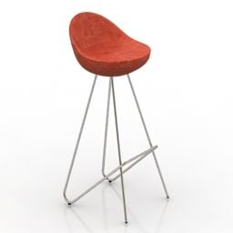 Cicco Bar Chair Design 3d model