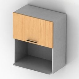 Mô hình tủ đựng đồ 3d Ambianta đơn giản