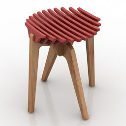 Chair Stool Voca 3d model