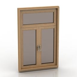 窗户木框3d模型