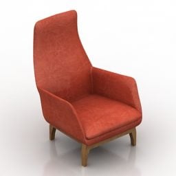 صندلی راحتی Porada Design مدل سه بعدی