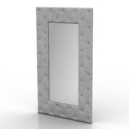 Square Mirror Modern Style 3D-malli