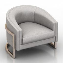 Home Armchair Coggin Design 3d model