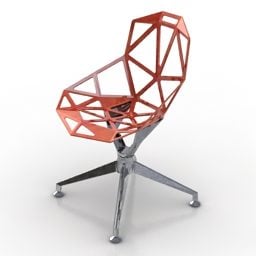 Plastic Chair One 3d model