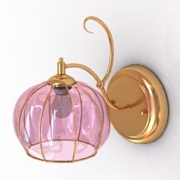 Sconce Lamp Bubbles Wall Light 3d model