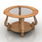 Round Classic Table Old Legs