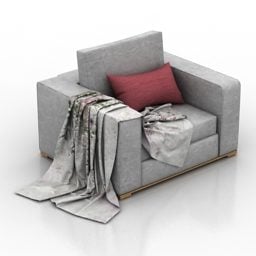 Крісло Home Living Room 3d модель
