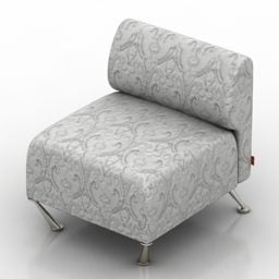 Single Fabric Lider Sofa 3d model