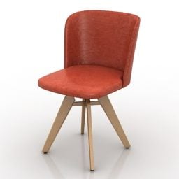 Single Chair Mulan Design 3d-modell