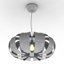 Luster Lampex Three Bulbs Shade 3d model