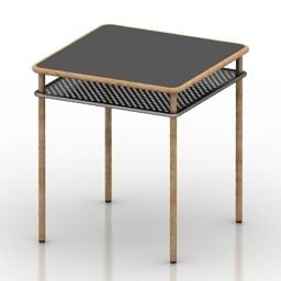 Table Rusty Top 3d model