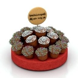 Cake Sepeti Food 3d model