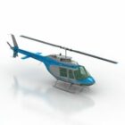 プラスチック製のヘリコプターのおもちゃ