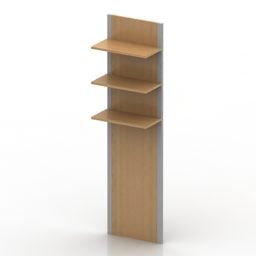 High Shelves Rack 3d model