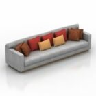 Sofa Modern With Pillows