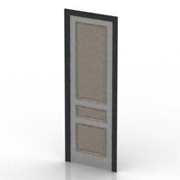 Modello 3d del telaio della porta