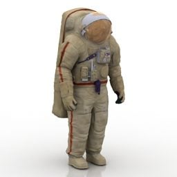 Nasa Spaceman 3d model