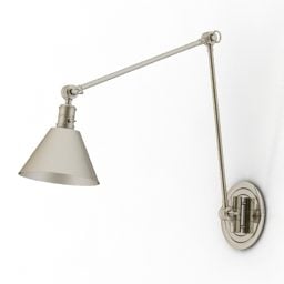 Castiçal de lâmpada de arandela em formato antigo Modelo 3D