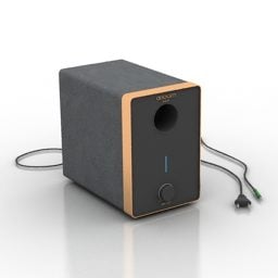 Speaker Microlab M666 3d model