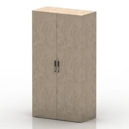 3д модель детского шкафчика-стилиста