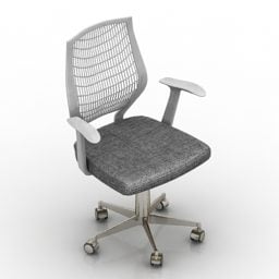 Office Common Armchair Mesh 3D-malli