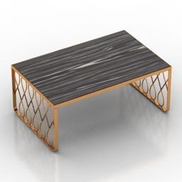 Rectangle Table Carlene Design 3d model