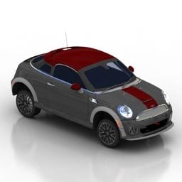 Mini Cooper Coupé Auto 3D-Modell