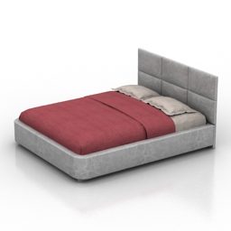 Säng Sicilia Design 3d-modell