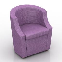 Enkele fauteuil Arise 3D-model