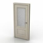 Door Wooden With Glass