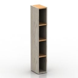 3д модель шкафчика для офисной мебели