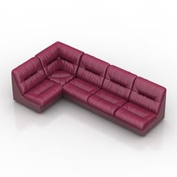 L Shape Sofa Vizit 3d model