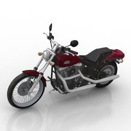 Motorbike Harley Davidson 3d model