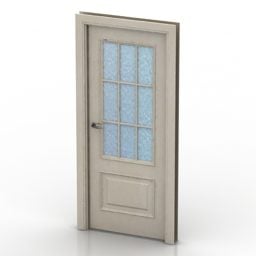 Mdf Glass Door 3d model