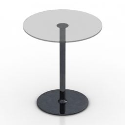 Okrągły stolik kawowy V1 Model 3D