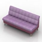 Polo de tela violeta para sofá