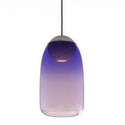 Luster Liuku Purple Glass Shade 3d model