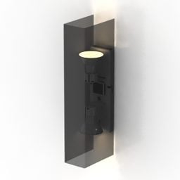 Wall Sconce Cylinder 3d model