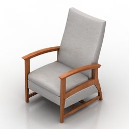 Fabric Armchair Orchestra Design 3d model