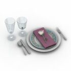 Plates Glass Dinning Tableware