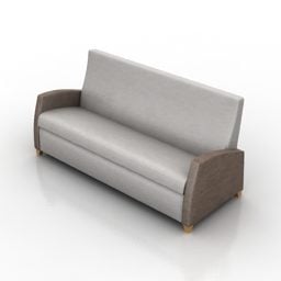 Siège de canapé commun à la maison modèle 3D